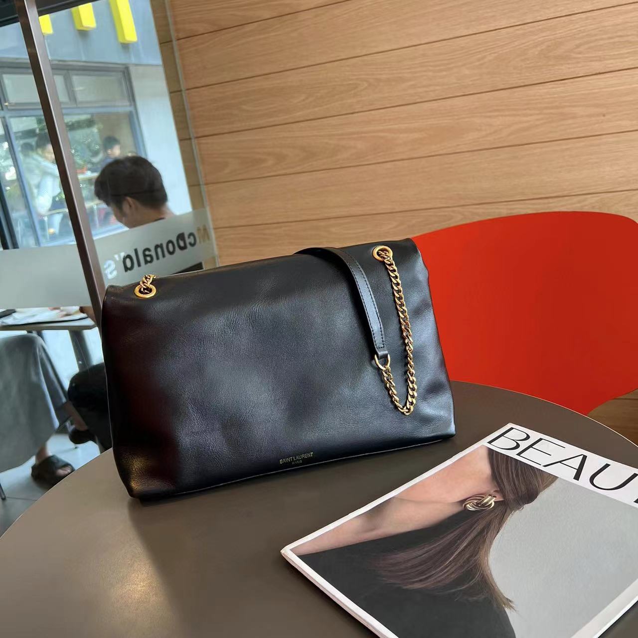 YSL ダブルフラップ ショルダー クロスボディバッグ【50％割引+送料無料】