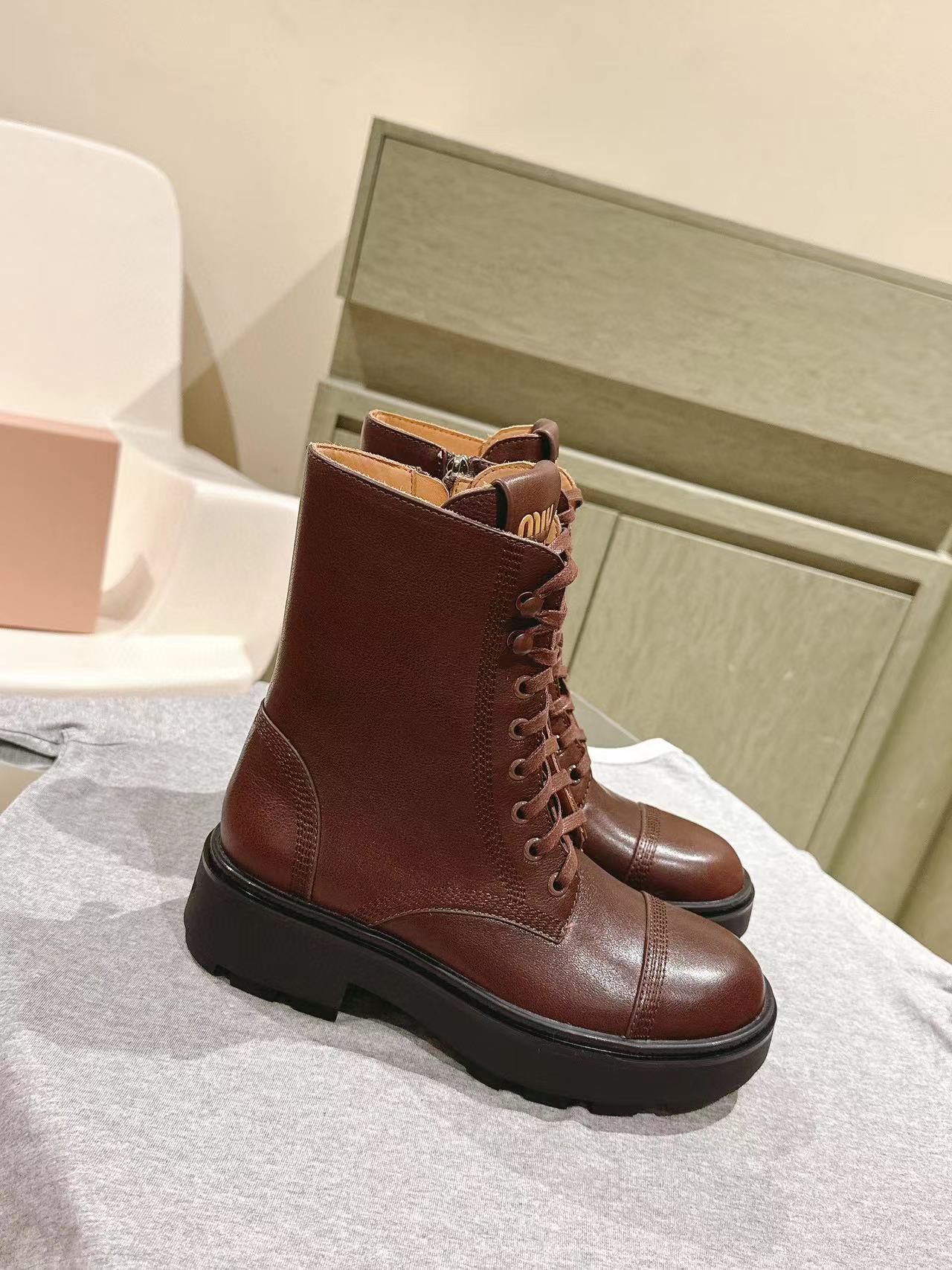 M1UM1U 高品質レースアップブーツ【50％割引+送料無料】