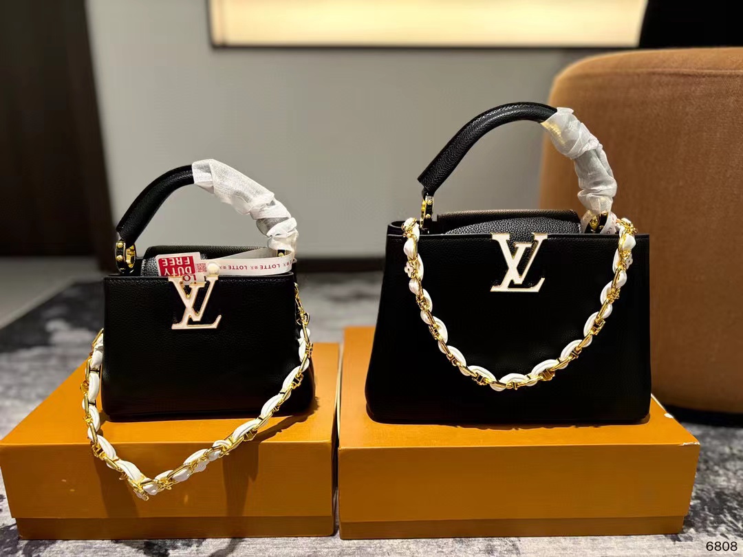 LV  Capucines チェーンハンドバッグ【 50％割引+送料無料】