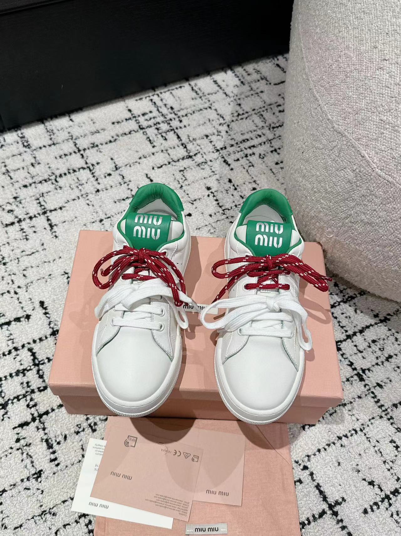 M1UM1U 高品質レースアップカラーブロックカジュアルシューズ【50％割引+送料無料】