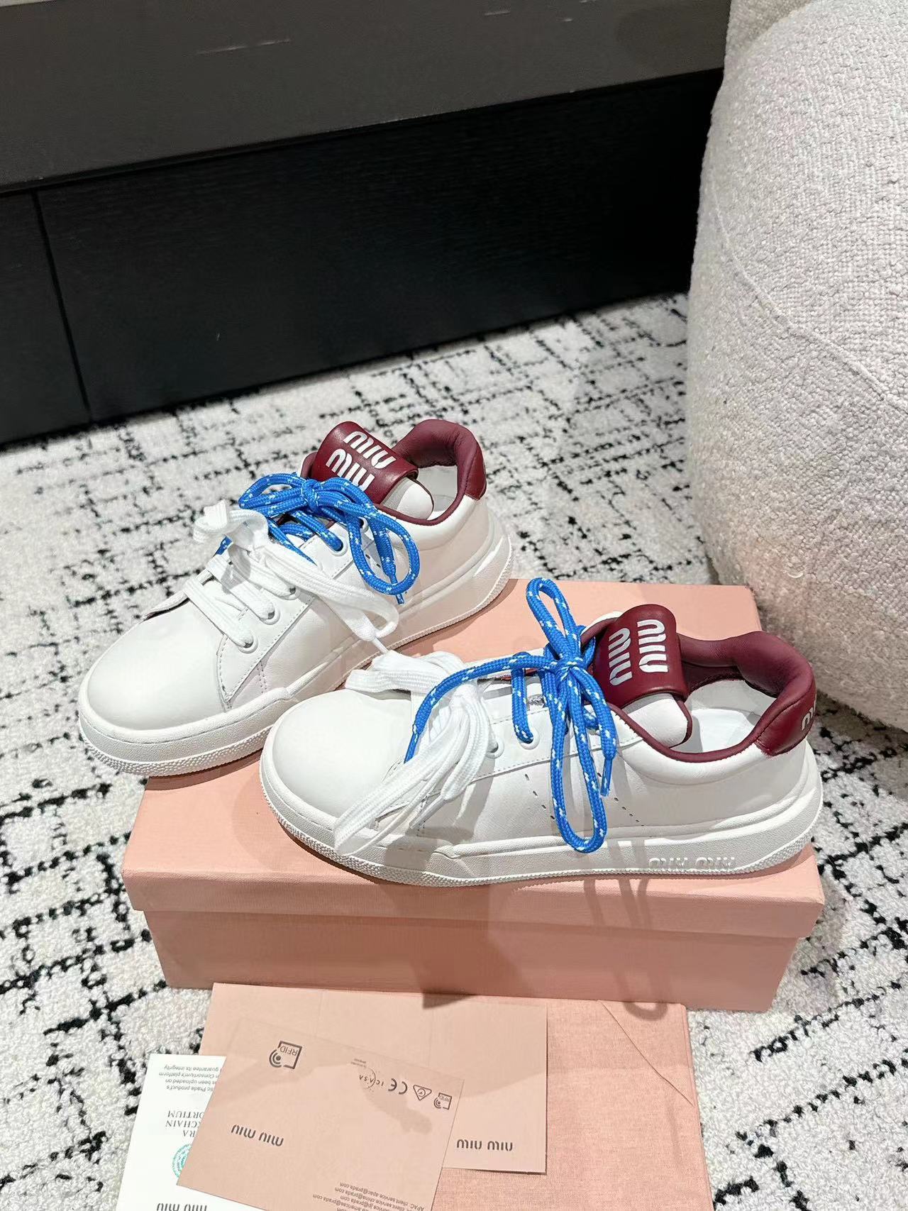 M1UM1U 高品質レースアップカラーブロックカジュアルシューズ【50％割引+送料無料】