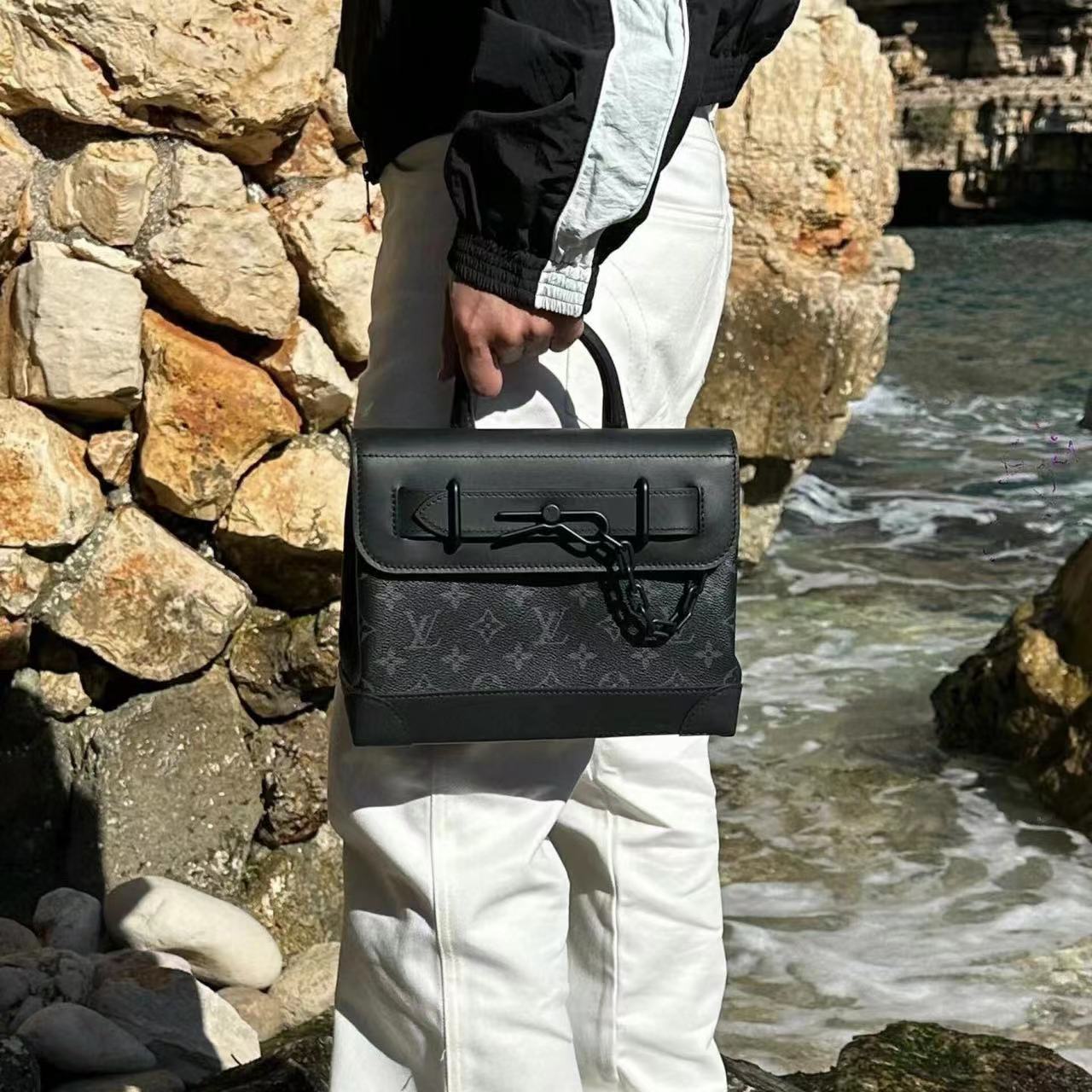 LV STEAMER メンズバッグ【50%割引+送料無料】
