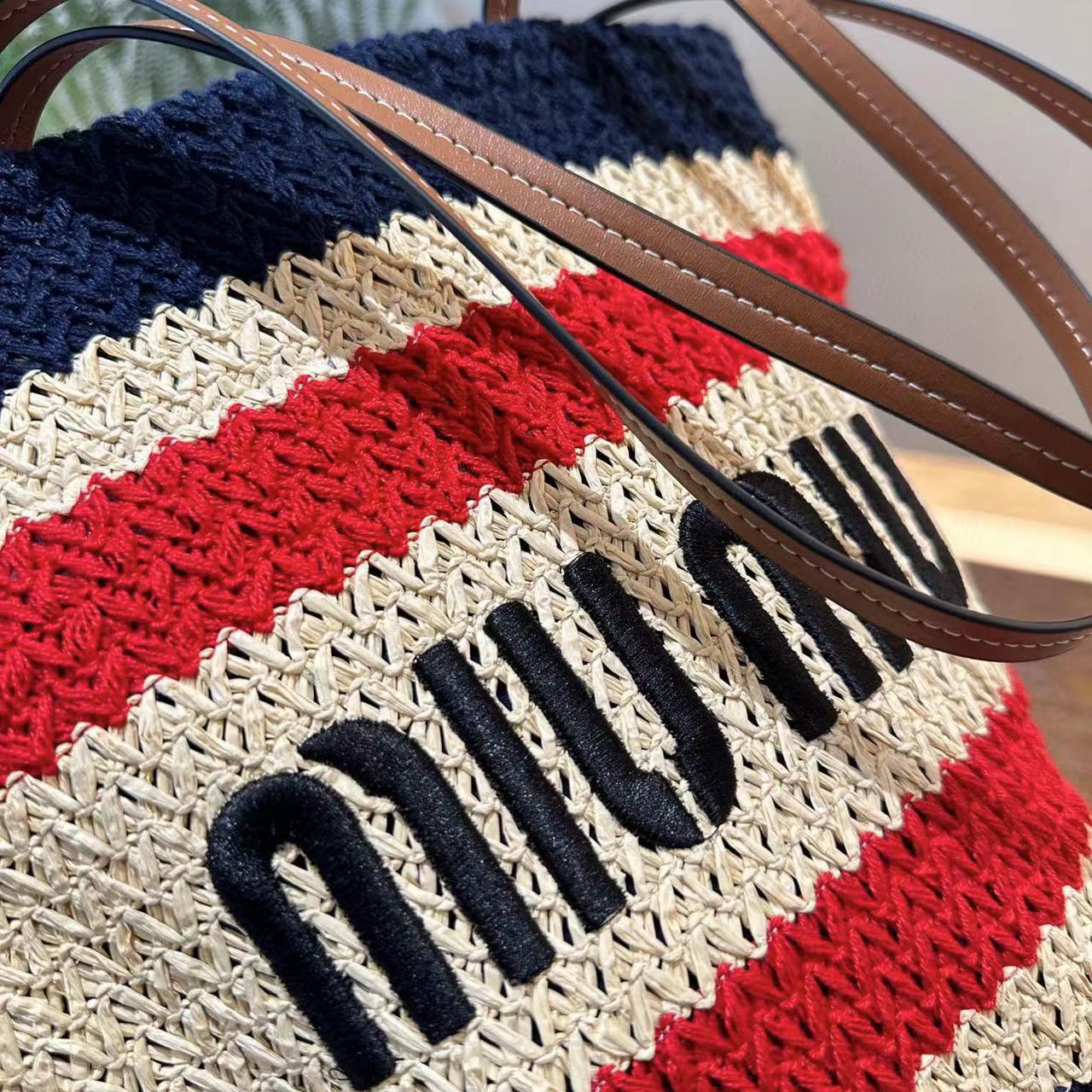 M1UM1U 織りショッピングバッグ【50％割引+送料無料】