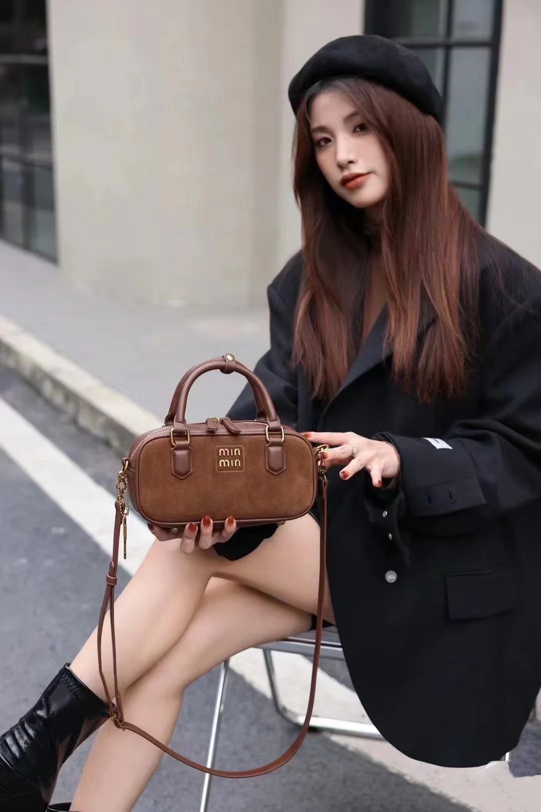 M1UM1U カウボーイ ボウリング トートバッグ【50％割引+送料無料】