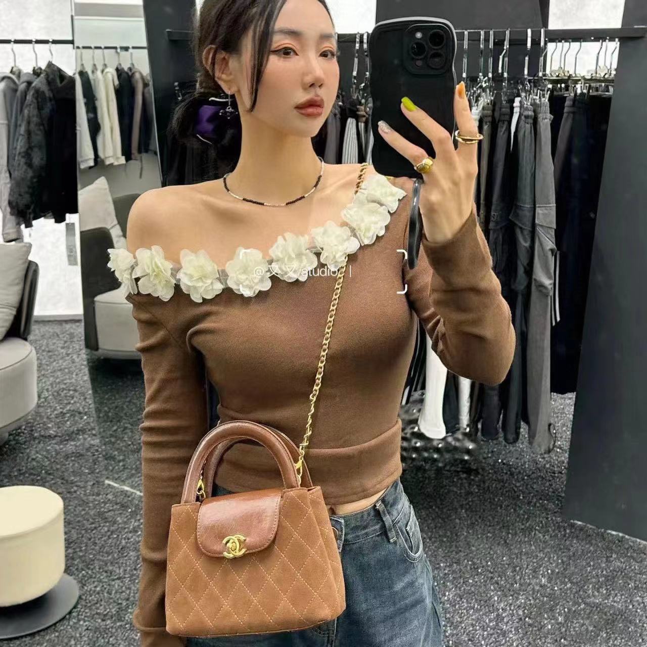 CHANE1 kelly チェーンハンドバッグ【50％割引+送料無料】
