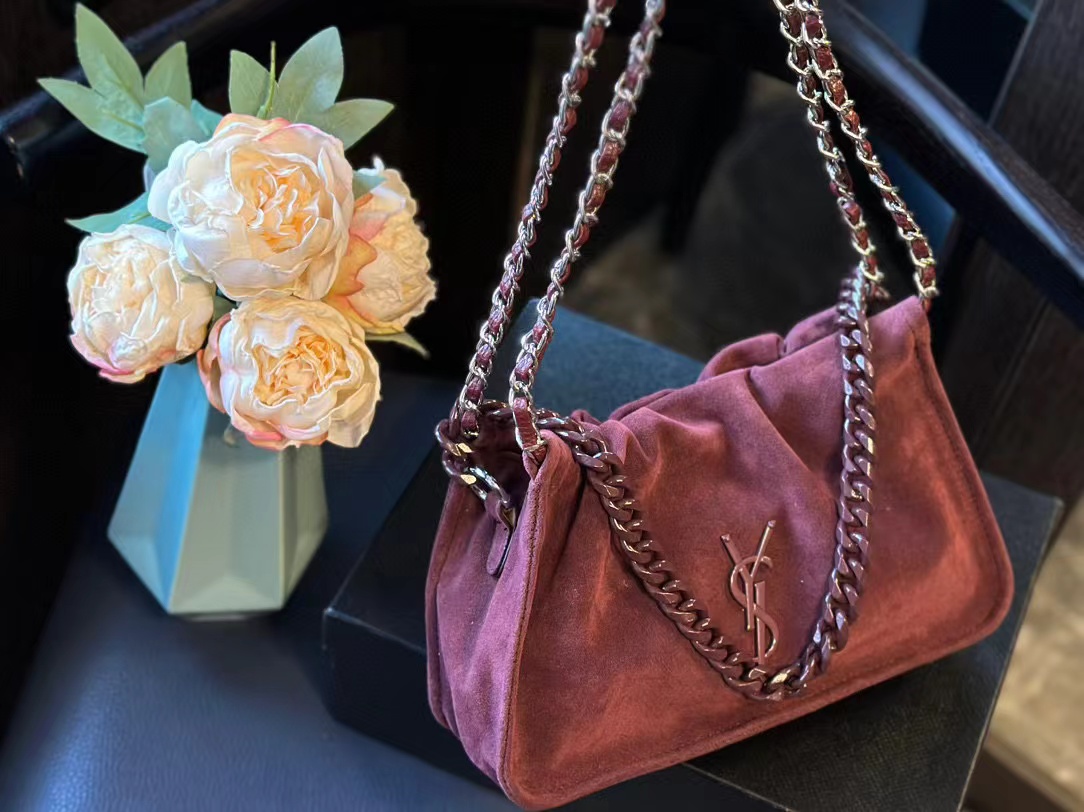 YSL チェーン ディアスキン チェーン 脇下バッグ【50％割引+送料無料】