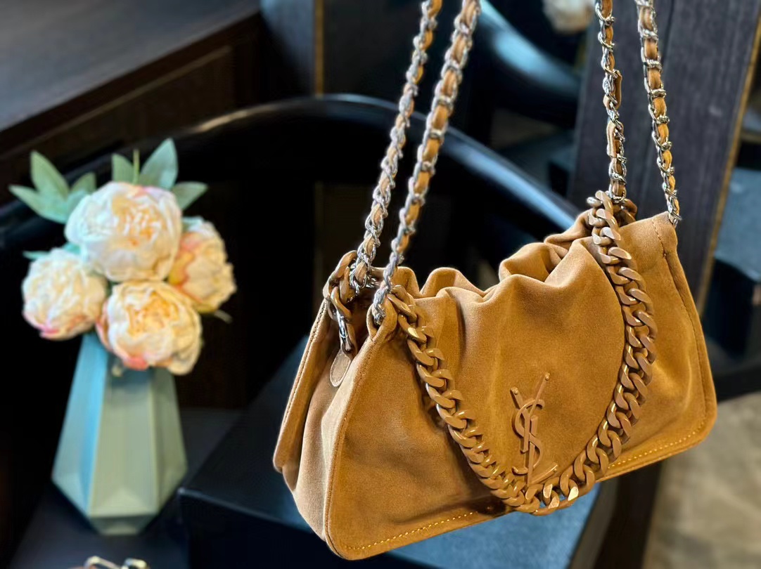 YSL チェーン ディアスキン チェーン 脇下バッグ【50％割引+送料無料】