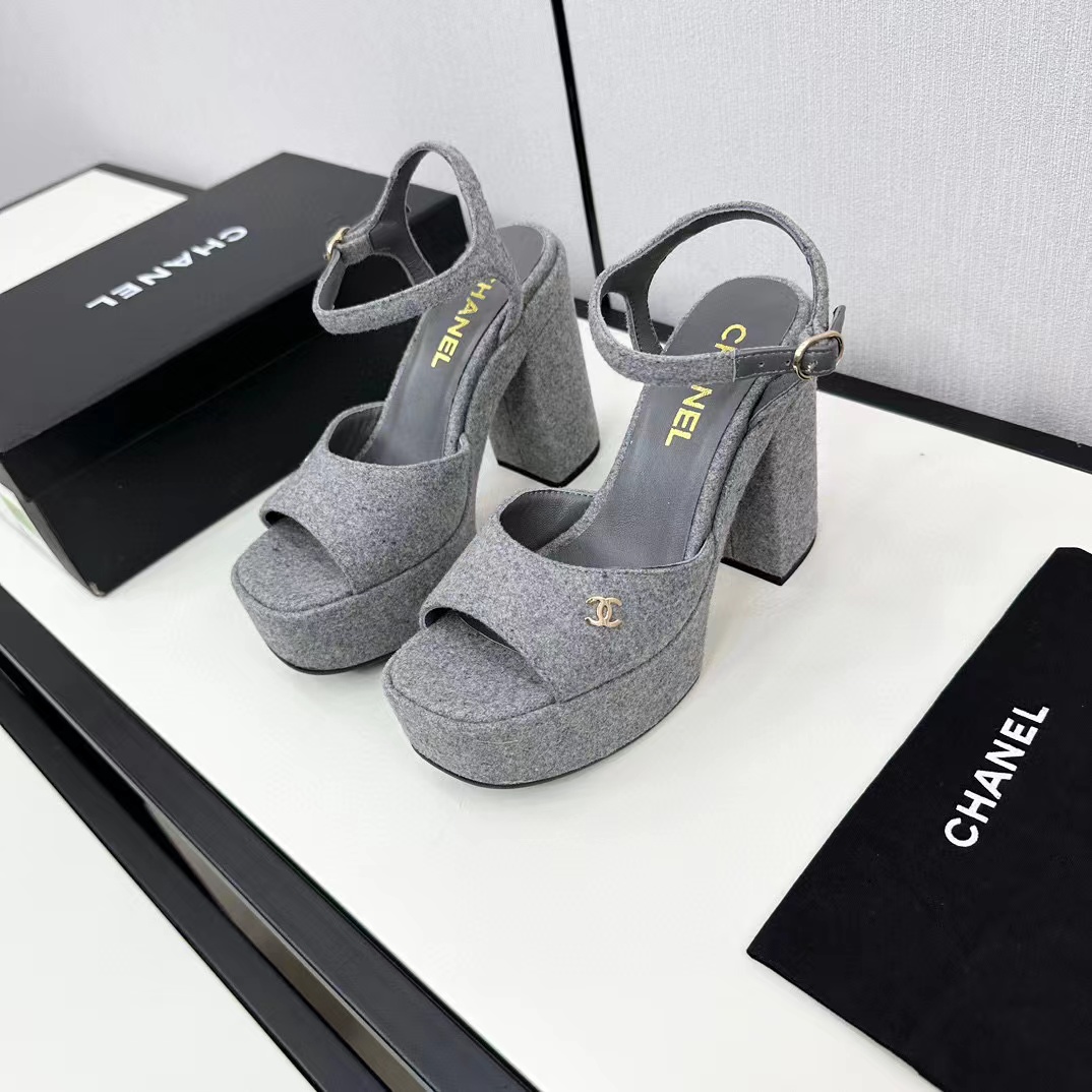 CHANE1 高品質ダブル C シンプルハイヒール【50％割引+送料無料】