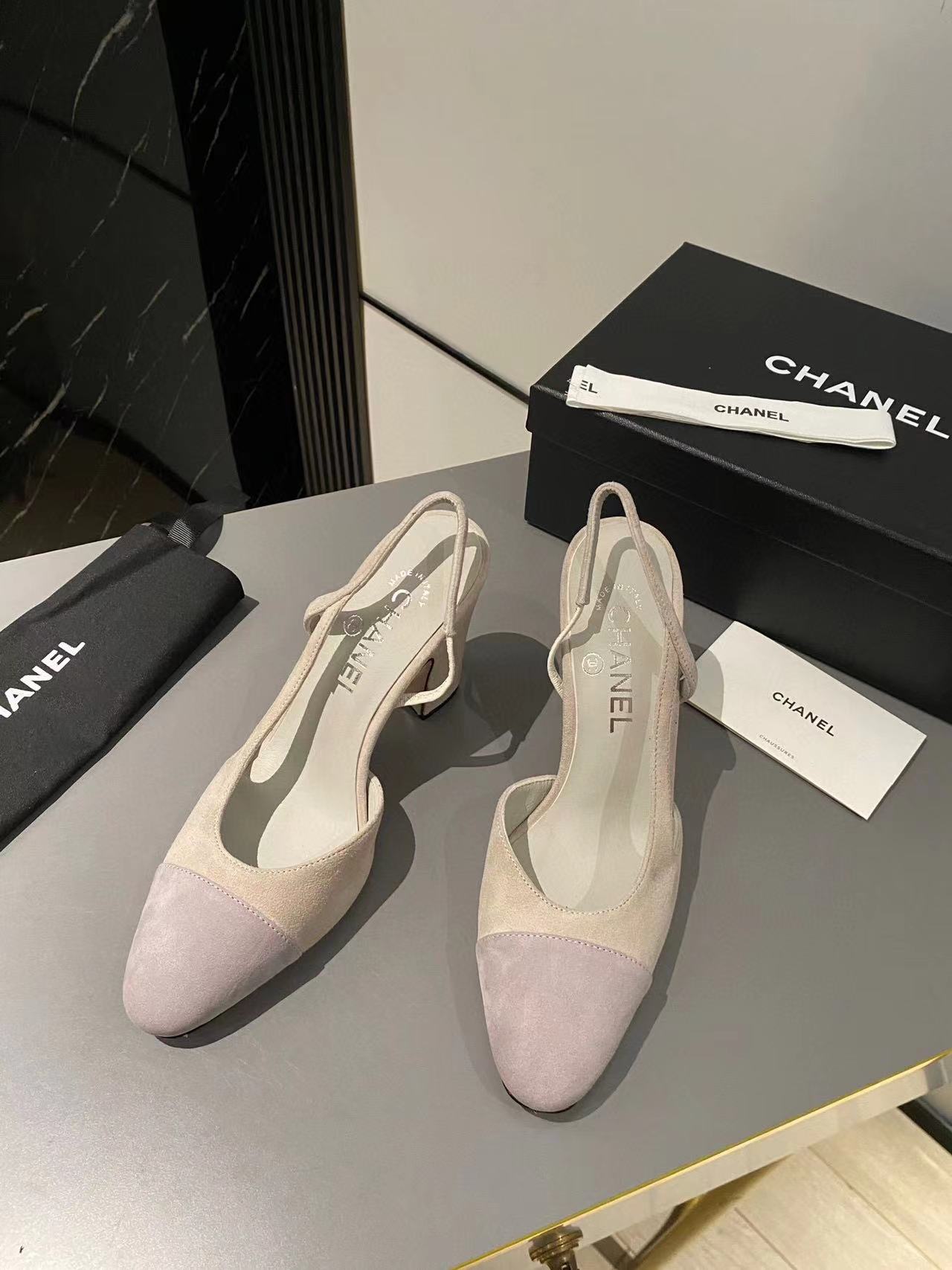 CHANE1 高品質シープスキン クラシック カラーブロック ハイヒール【50％割引+送料無料】