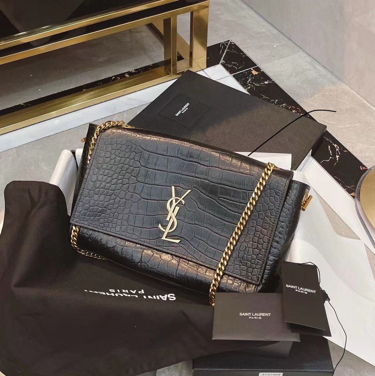 YSL チェーン脇下バッグ【50％割引+送料無料】