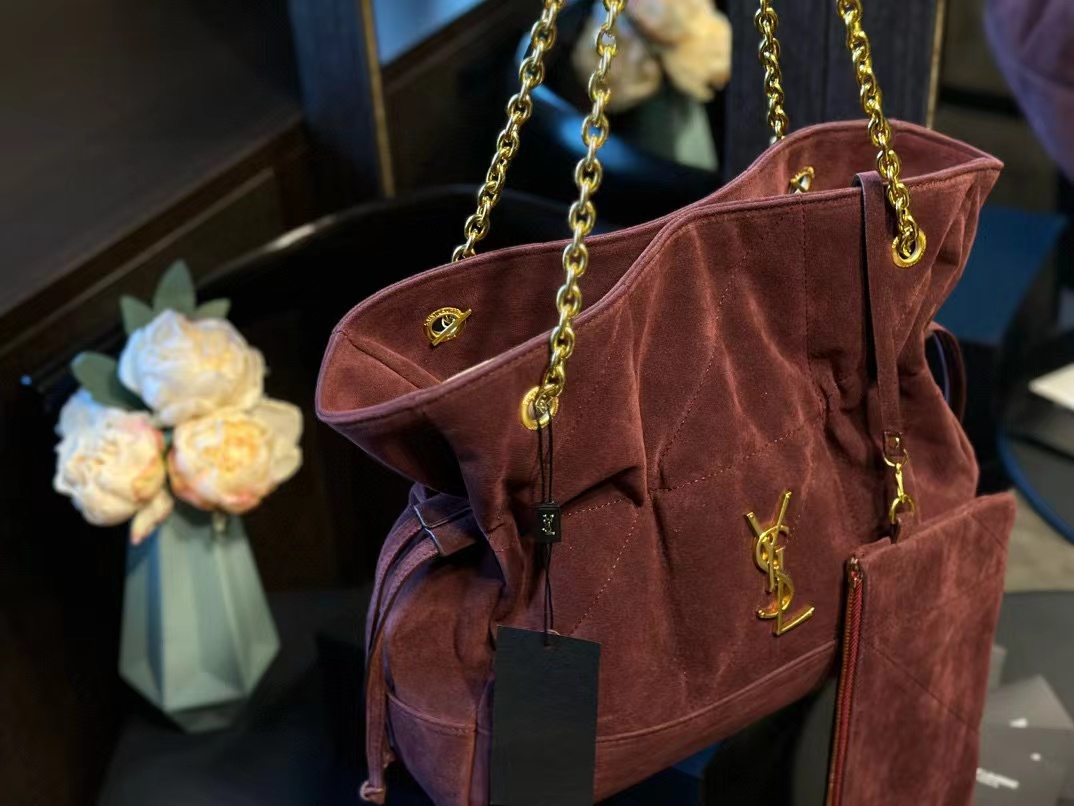 YSL ディアスキン チェーン ショッピングバッグ【50％割引+送料無料】