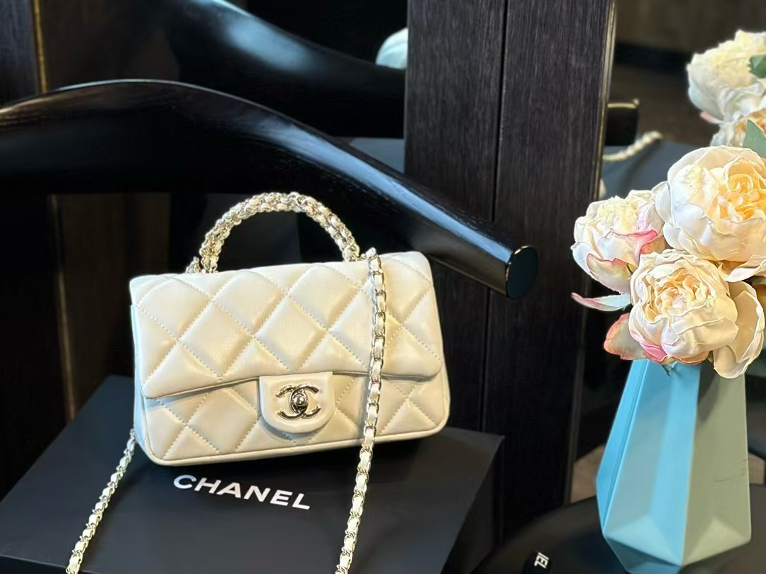 CHANE1 ダブルCチェーンショルダークロスボディバッグ【50％割引+送料無料】