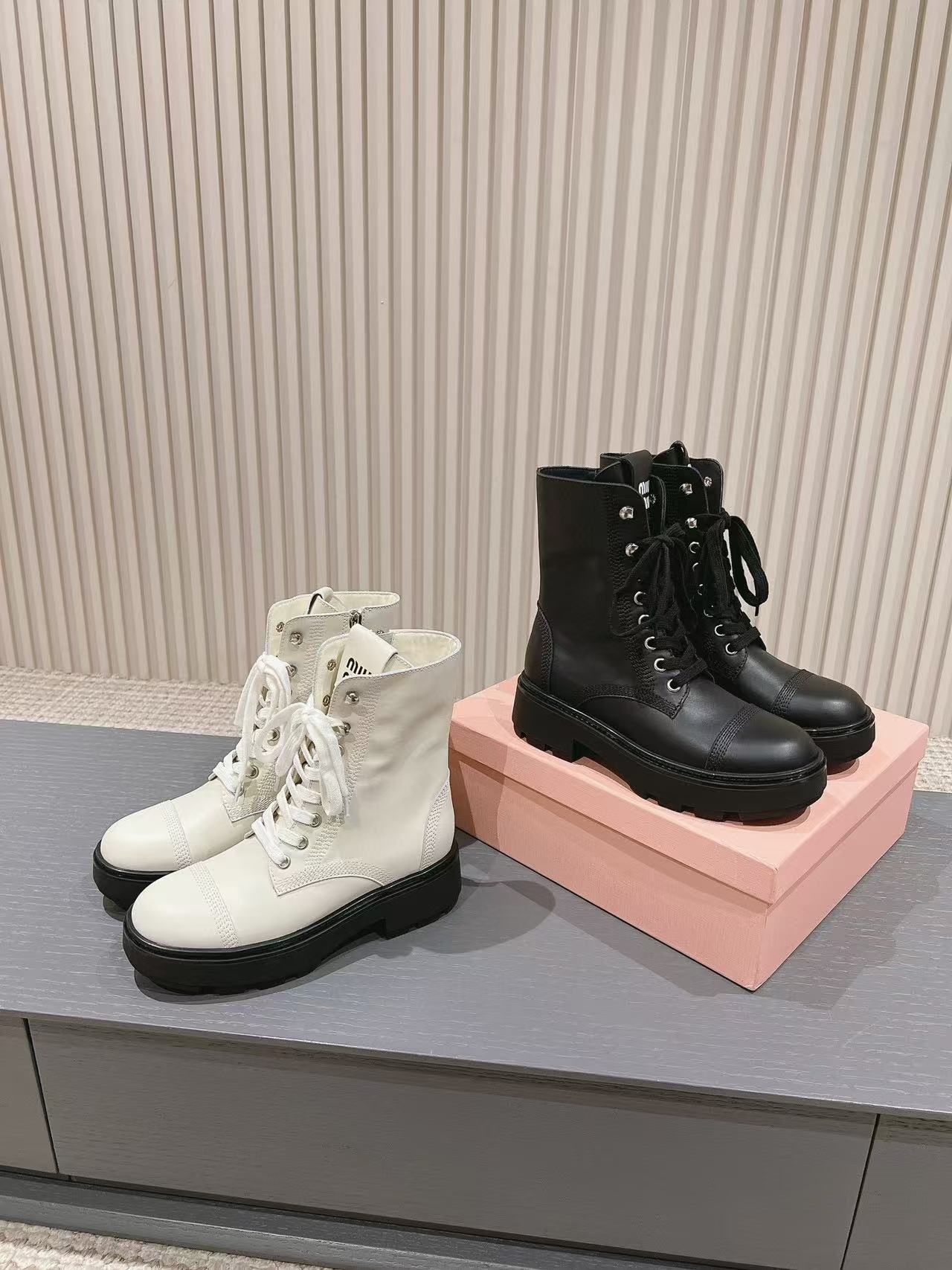 M1UM1U 高品質レースアップオートバイブーツ【50％割引+送料無料】