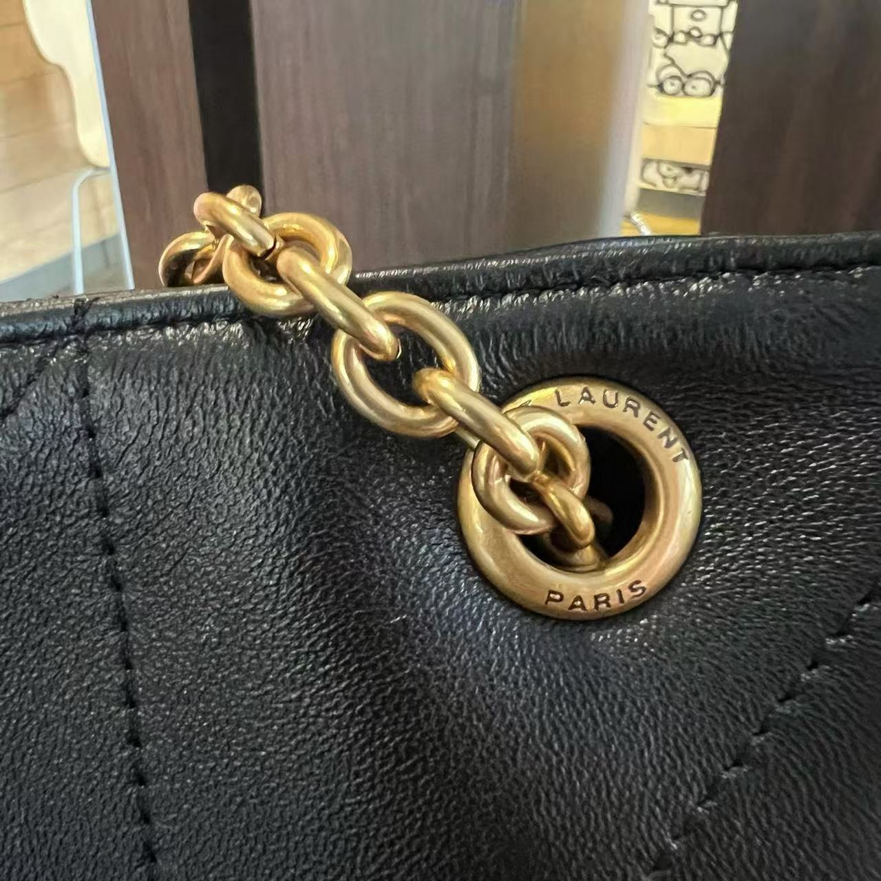 YSL 牛革チェーンバッグ【50％割引+送料無料】