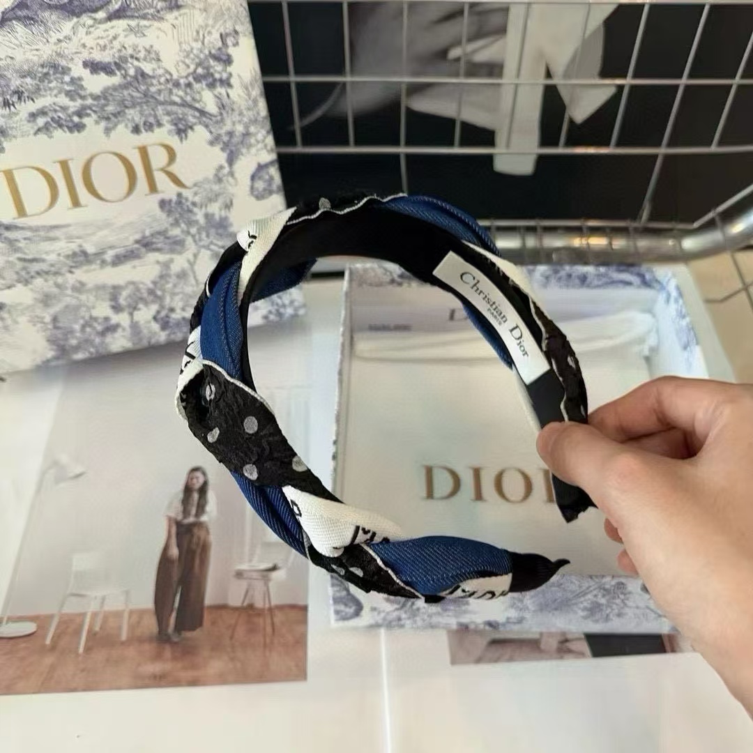 DI0R 水玉ヘッドバンド【50％割引+送料無料】