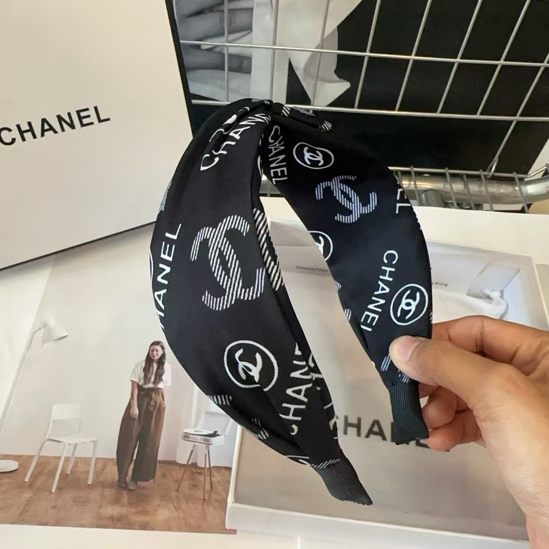 CHANE1 ダブルCレターヘッドバンド【50％割引+送料無料】