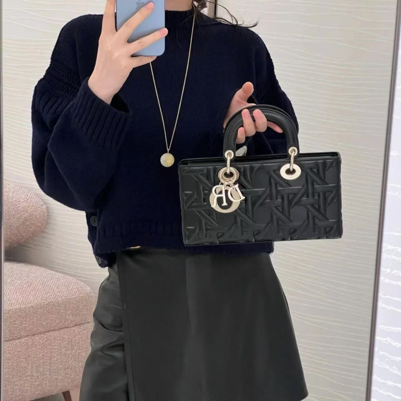 DI0R Lady D-Joy 脇の下のバッグ【50％割引+送料無料】