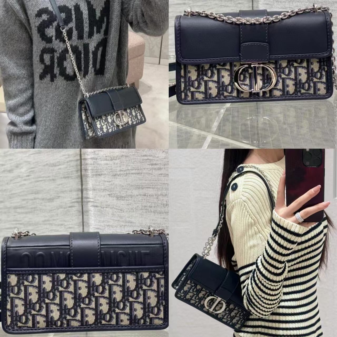 DI0R Montaigne老眼用クロスボディバッグ【50％割引+送料無料】