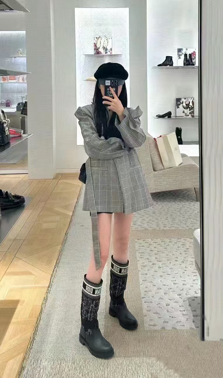 DI0R 高品質牛革グラフィティブーツ【50％割引+送料無料】