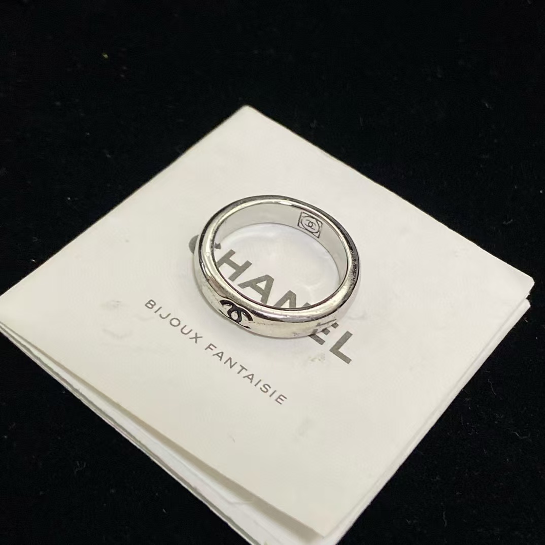 CHANE1 シンプルダブルCロゴリング 【50%割引+送料無料】