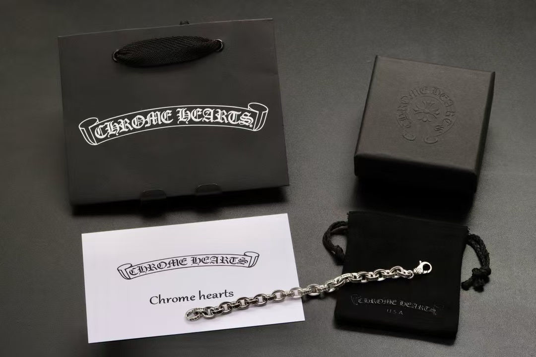 Chr0me Hearts ロブスタークラスプレターブレスレット【50％割引+送料無料】
