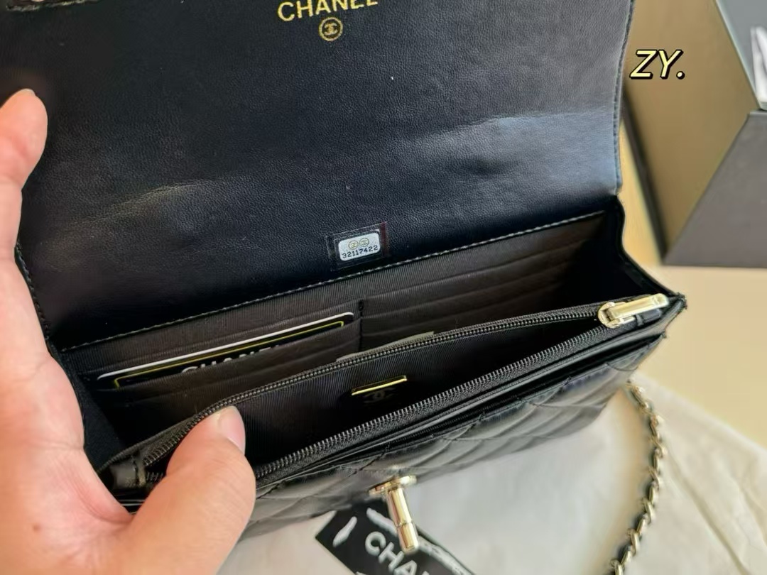 CHANE1 ダイヤモンドハンドルショルダークロスボディバッグ【50％割引+送料無料】