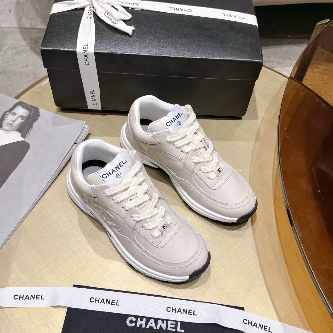 CHANE1 高品質ダブルCロゴカジュアルシューズ50％割引+送料無料】