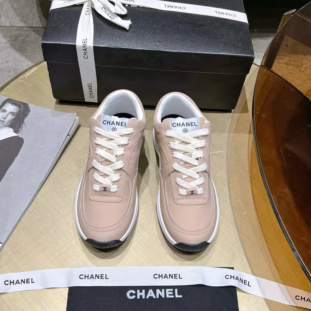 CHANE1 高品質ダブルCロゴカジュアルシューズ50％割引+送料無料】