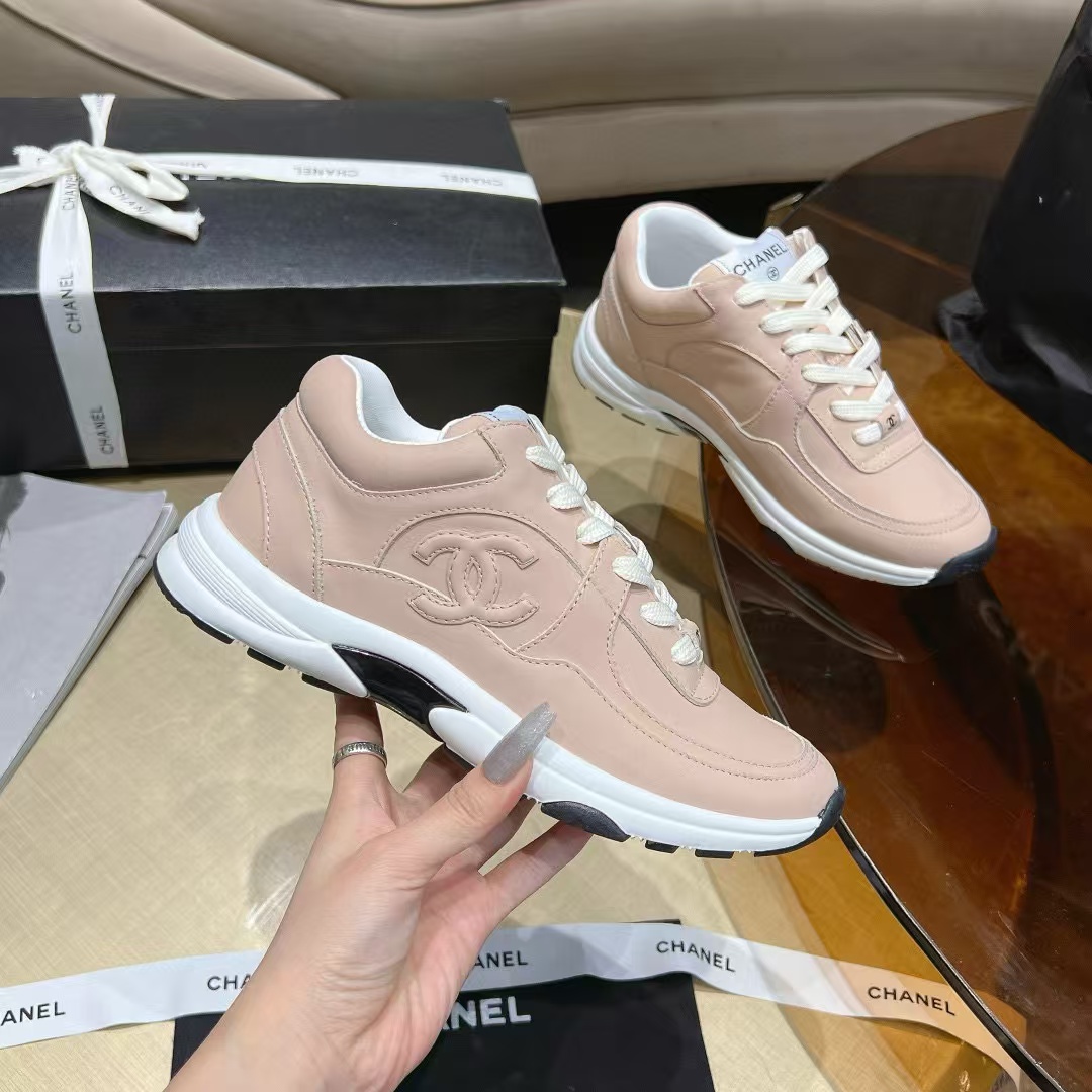 CHANE1 高品質ダブルCロゴカジュアルシューズ50％割引+送料無料】