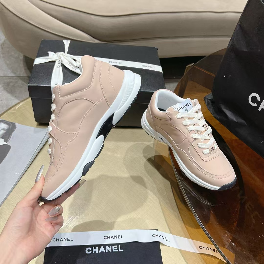 CHANE1 高品質ダブルCロゴカジュアルシューズ50％割引+送料無料】