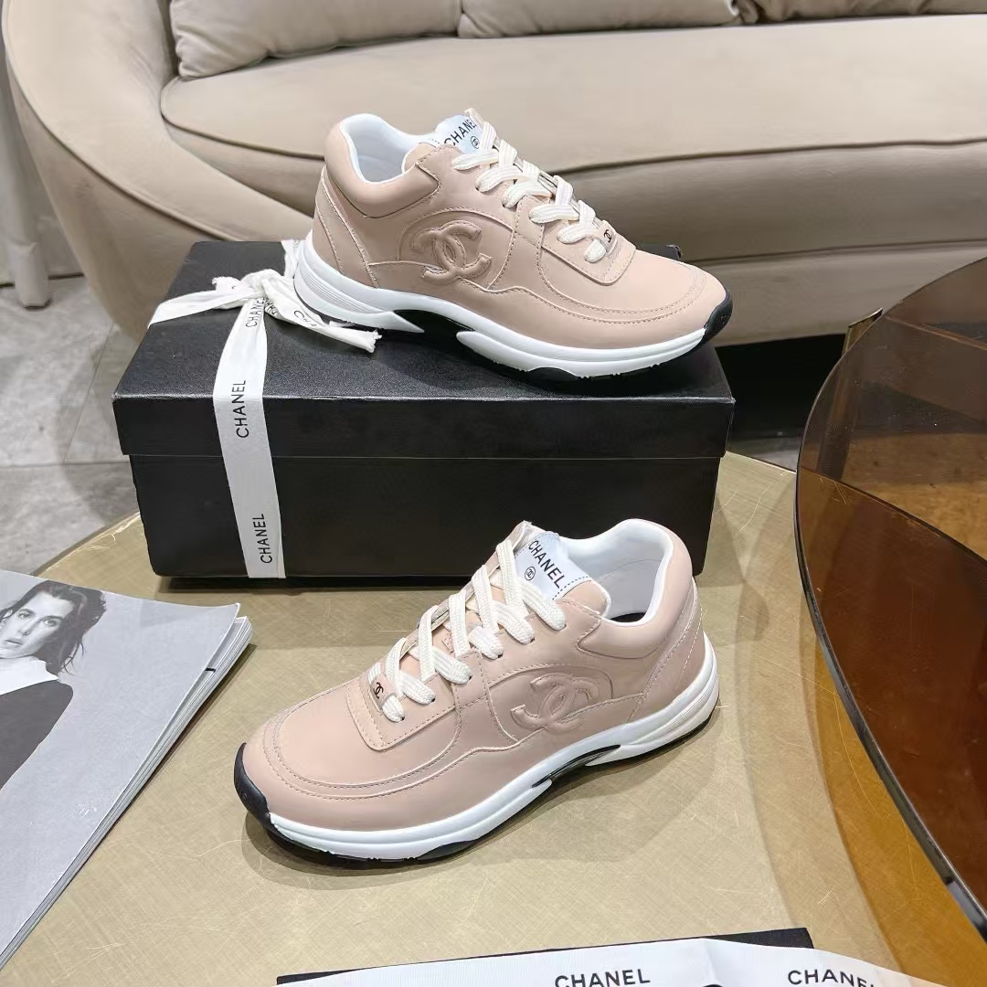 CHANE1 高品質ダブルCロゴカジュアルシューズ50％割引+送料無料】