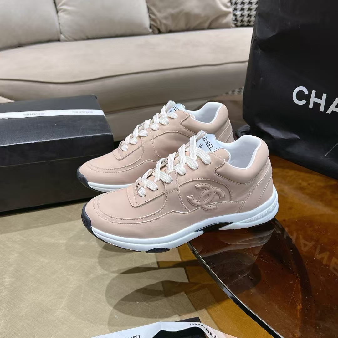 CHANE1 高品質ダブルCロゴカジュアルシューズ50％割引+送料無料】