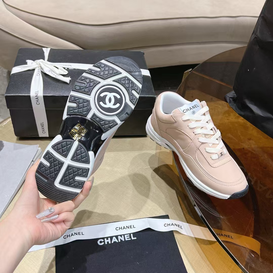 CHANE1 高品質ダブルCロゴカジュアルシューズ50％割引+送料無料】