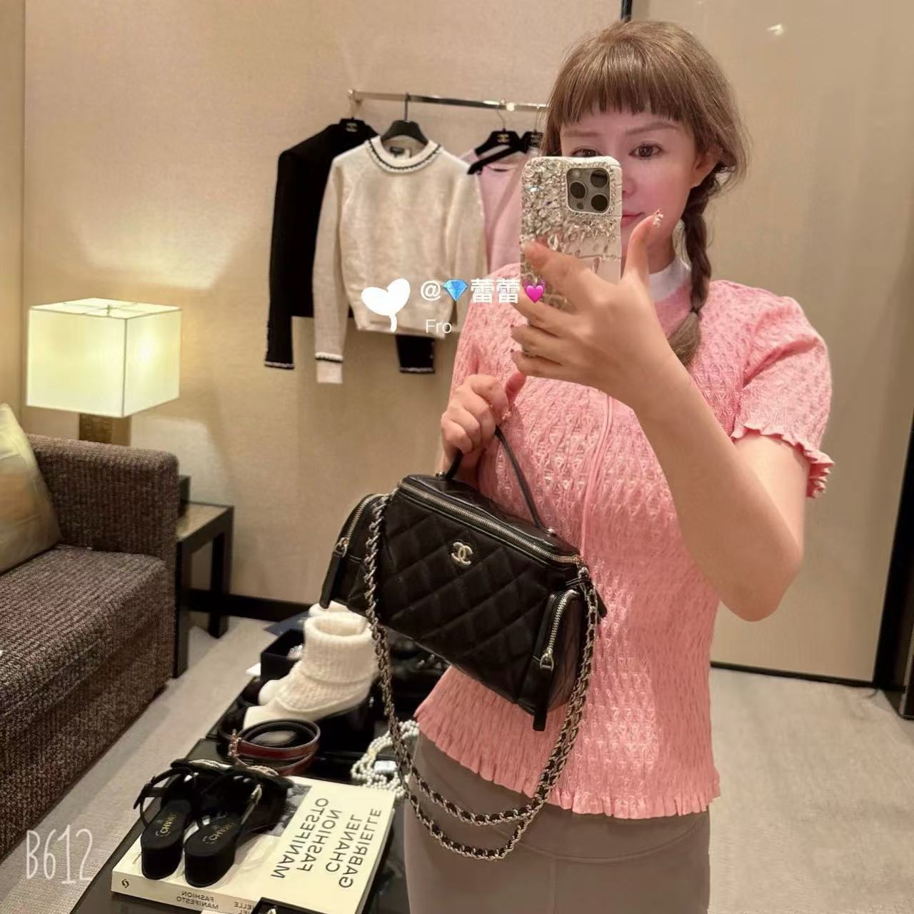 CHANE1 ハンドルカメラバッグ【 50％割引+送料無料】