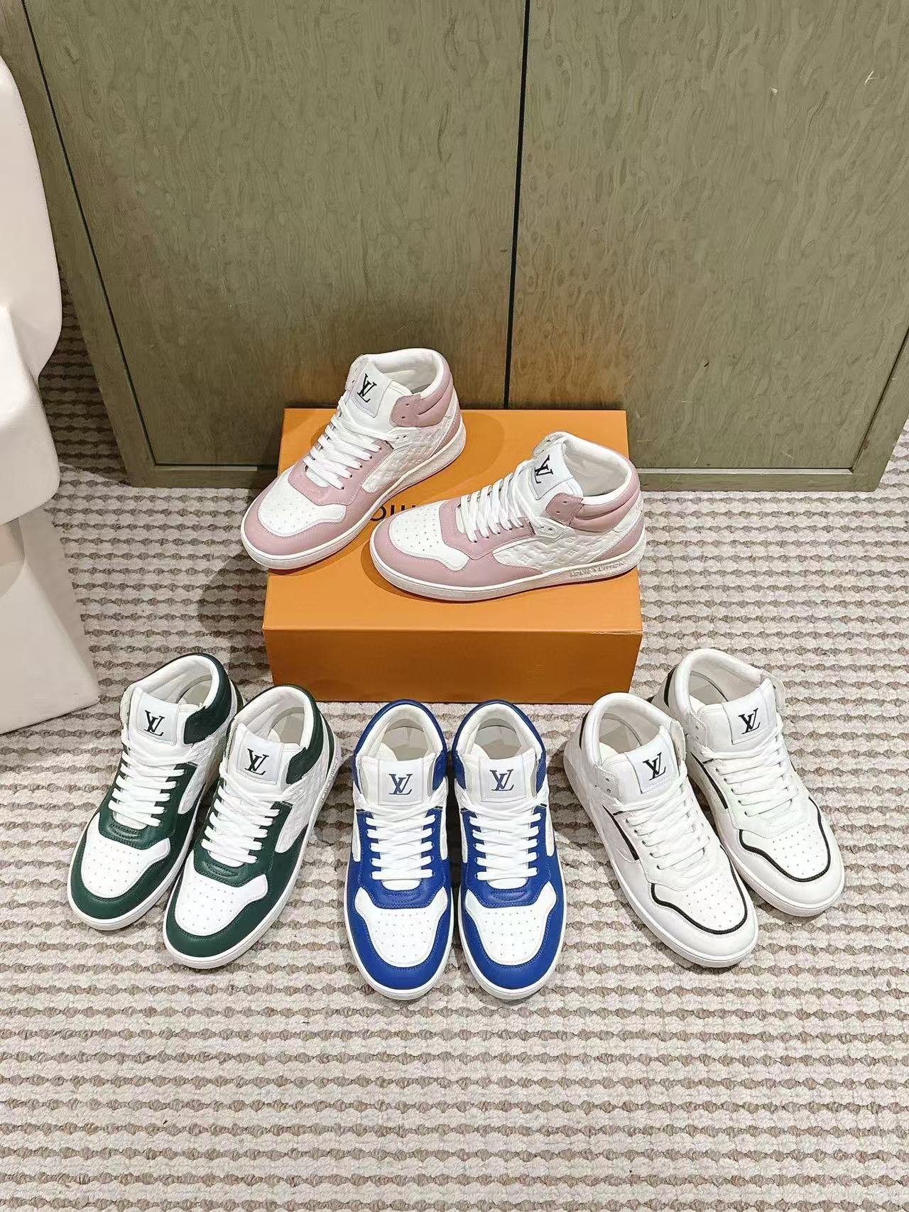 LV高品質ハイトップスニーカー【50％割引+送料無料】
