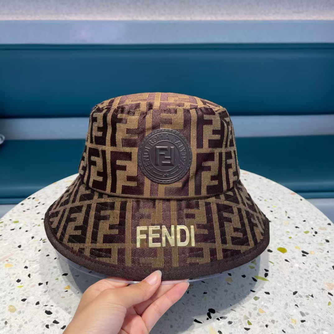 FEND1FF ジャガード バケットハット【50％割引+送料無料】