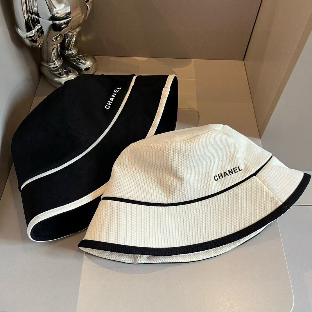 CHANE1 シンプルレターバケットハット【50％割引+送料無料】