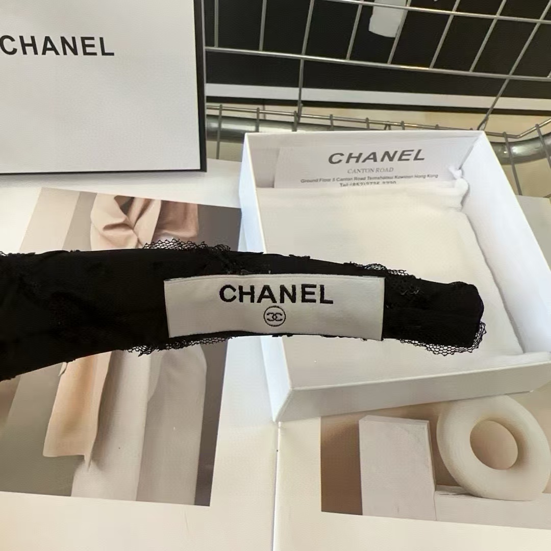 CHANE1 ダブル c ロゴ ヘッドバンド【50％割引+送料無料】
