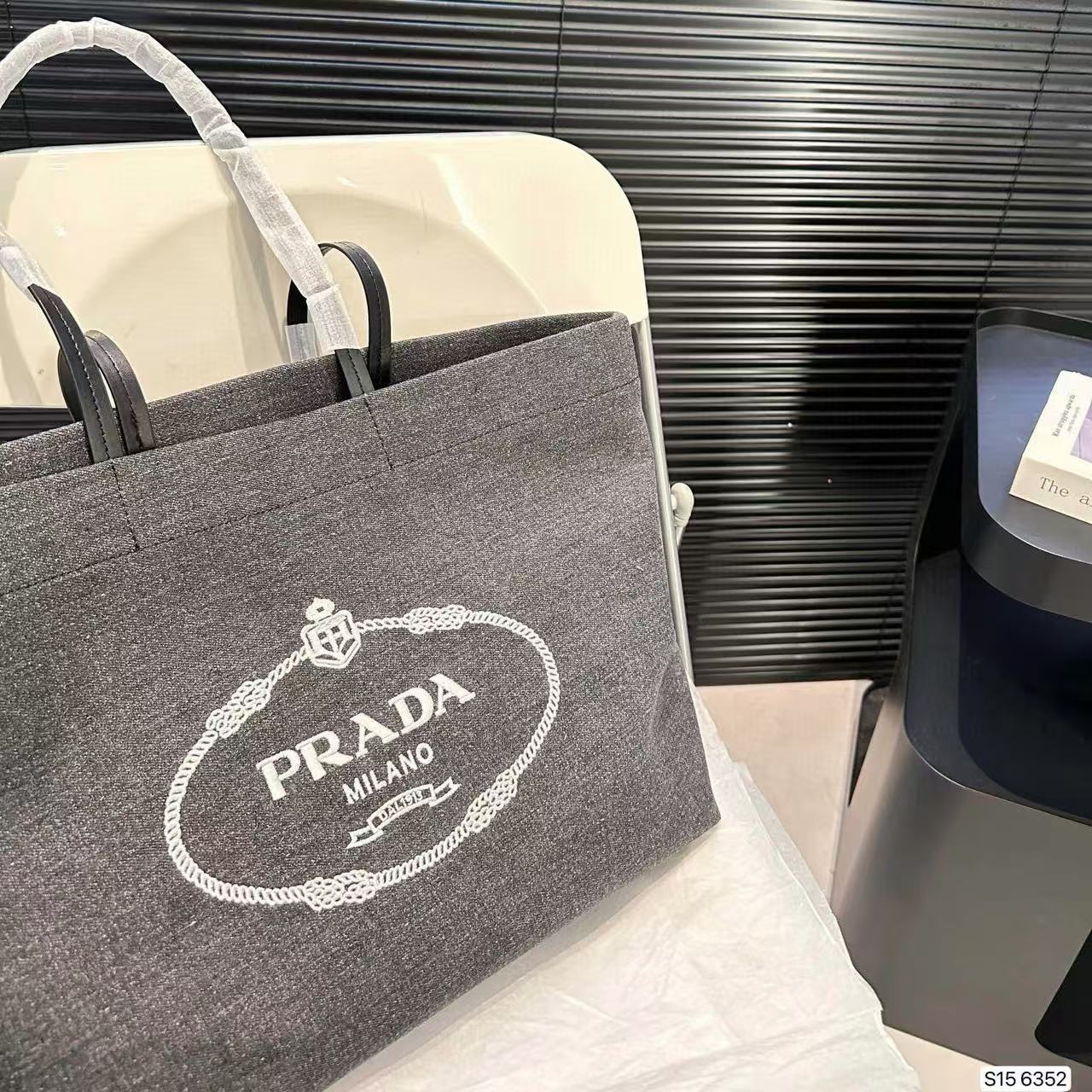 PR4DA デニムショッパーバッグ【50％割引+送料無料】