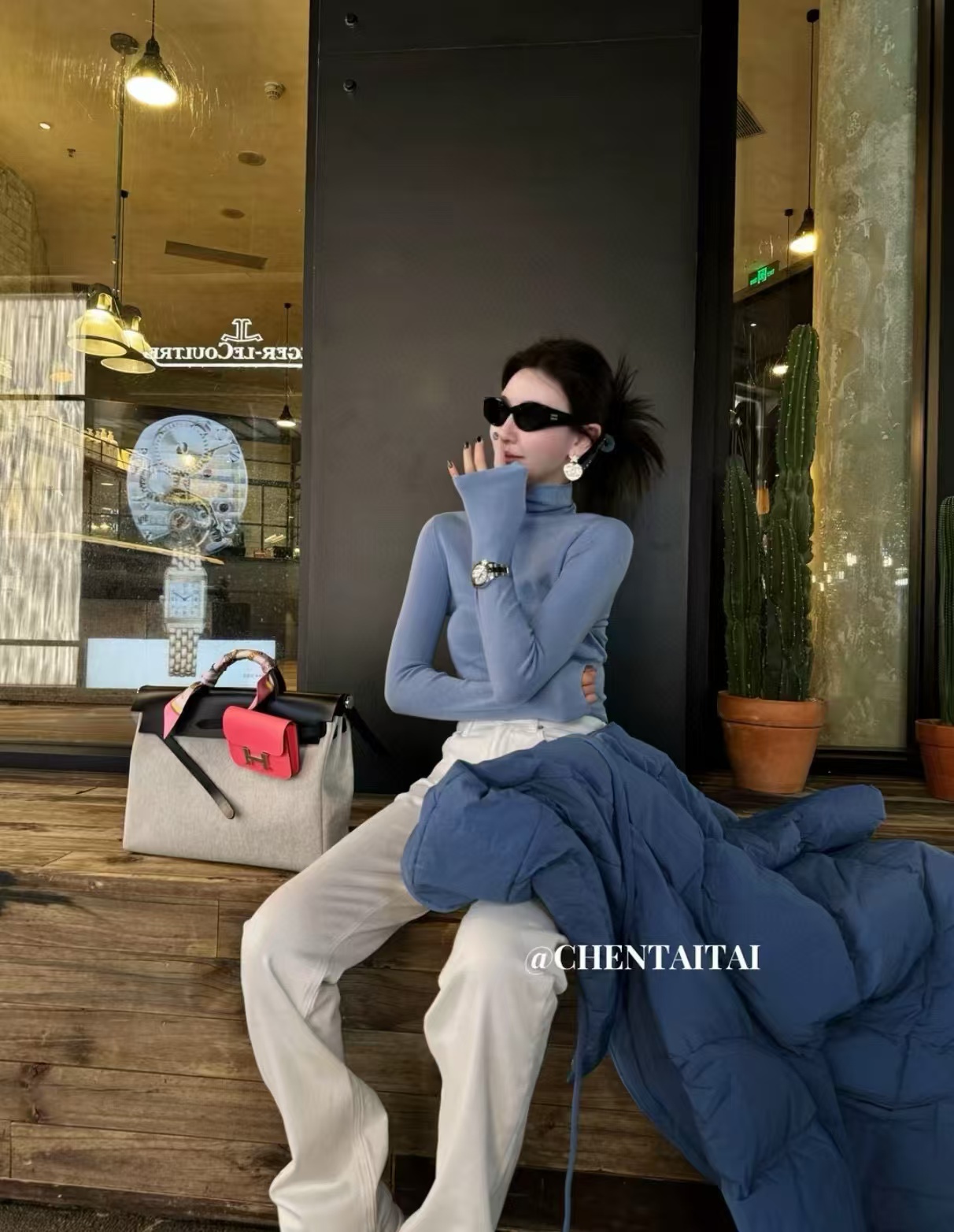 HERME5 キャンバス ショッピングバッグ【50％割引+送料無料】