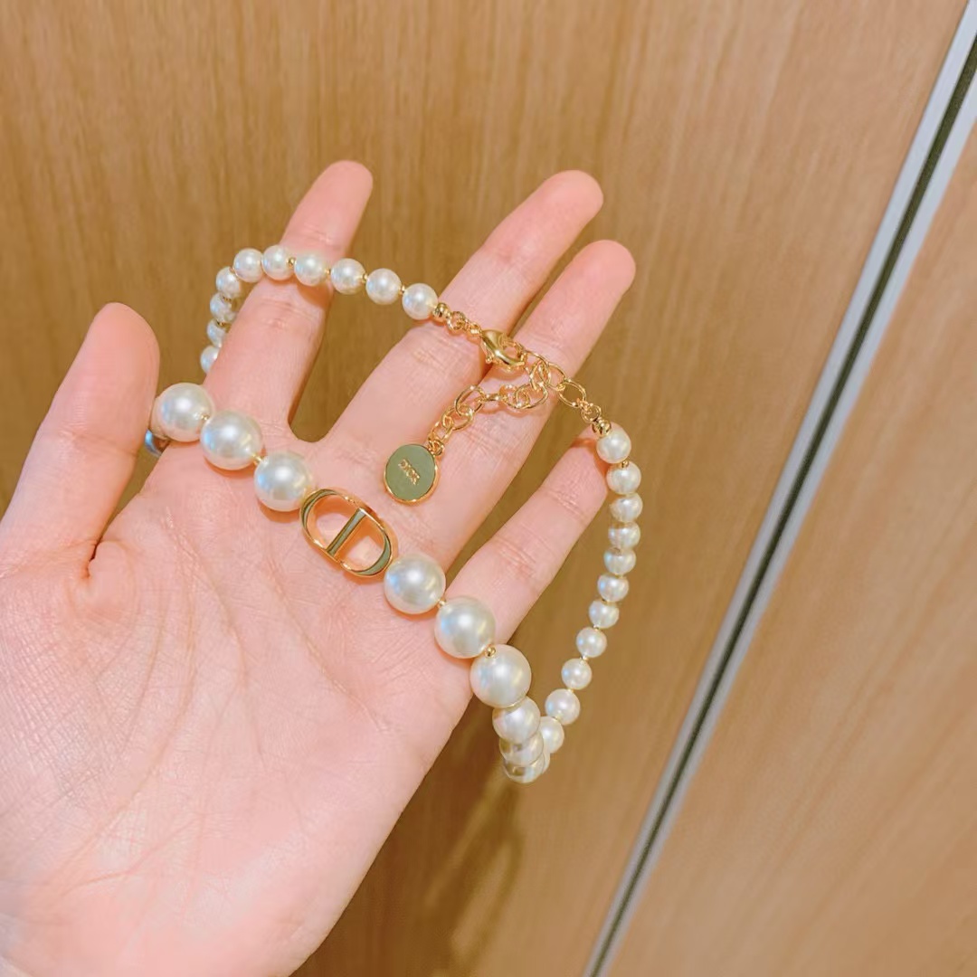 DI0R CD パールネックレス【50％割引+送料無料】