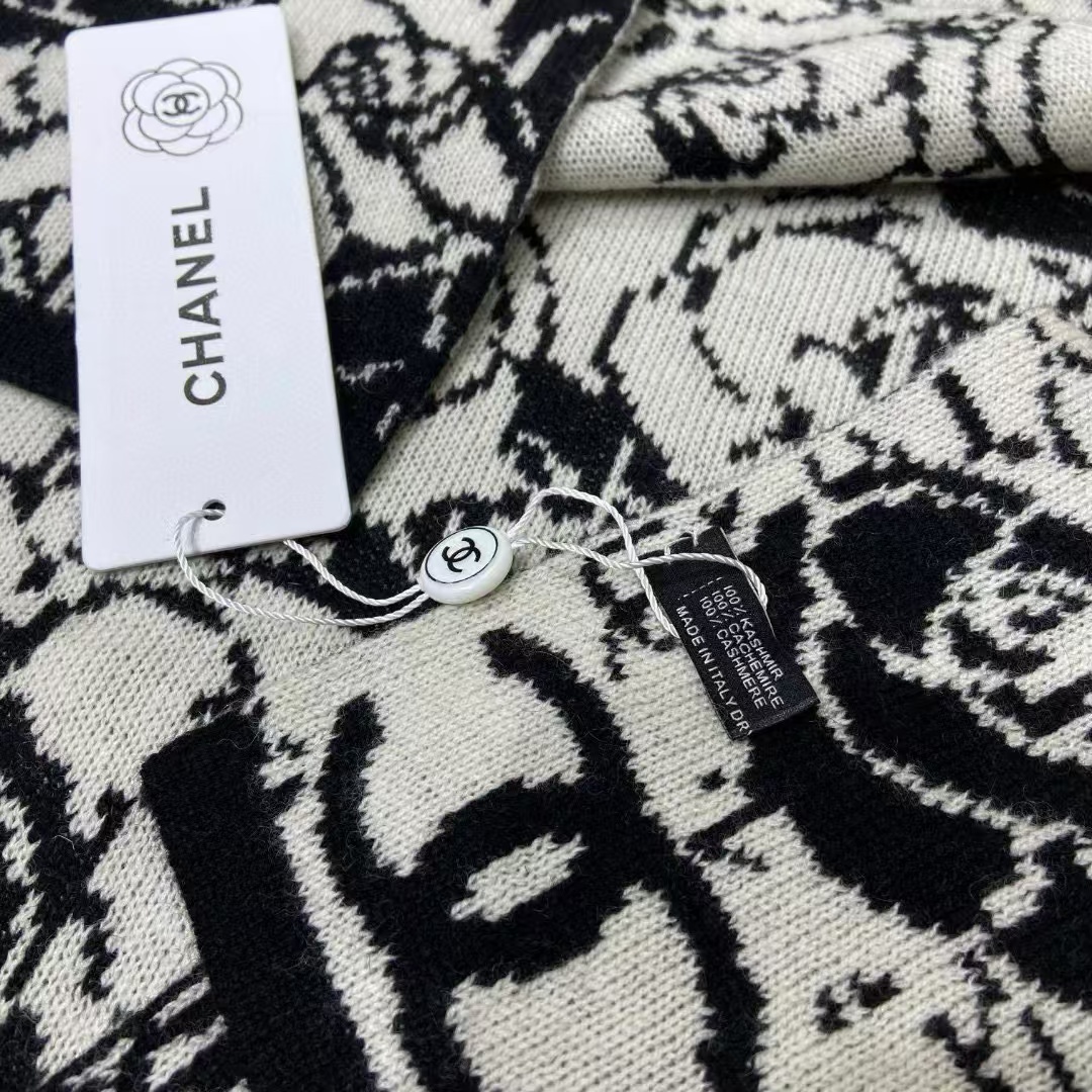 CHANE1 カメリア カシミア スカーフ【50％割引+送料無料】