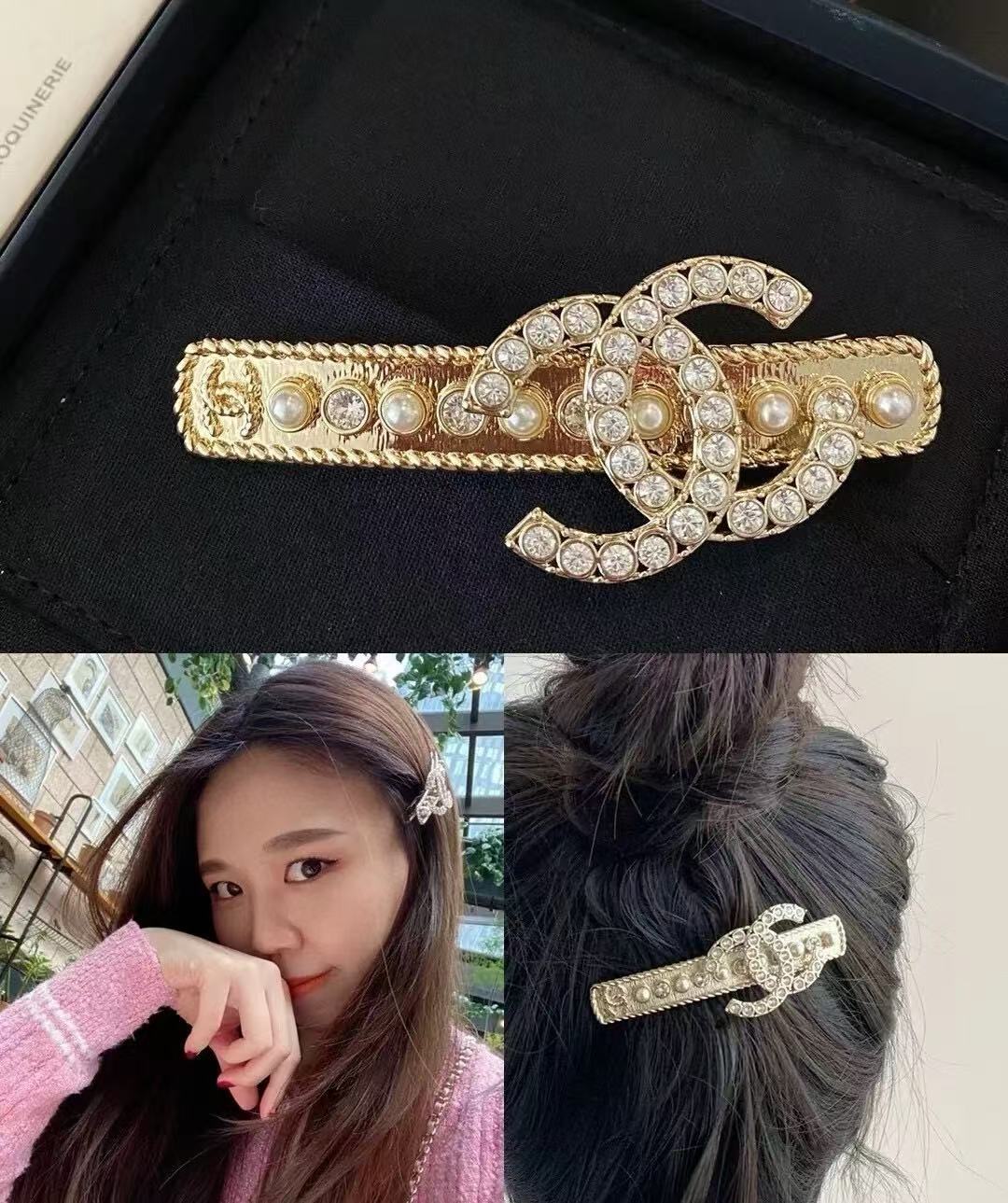 CHANE1 ダイヤモンドパール ヘアクリップ【50％割引+送料無料】