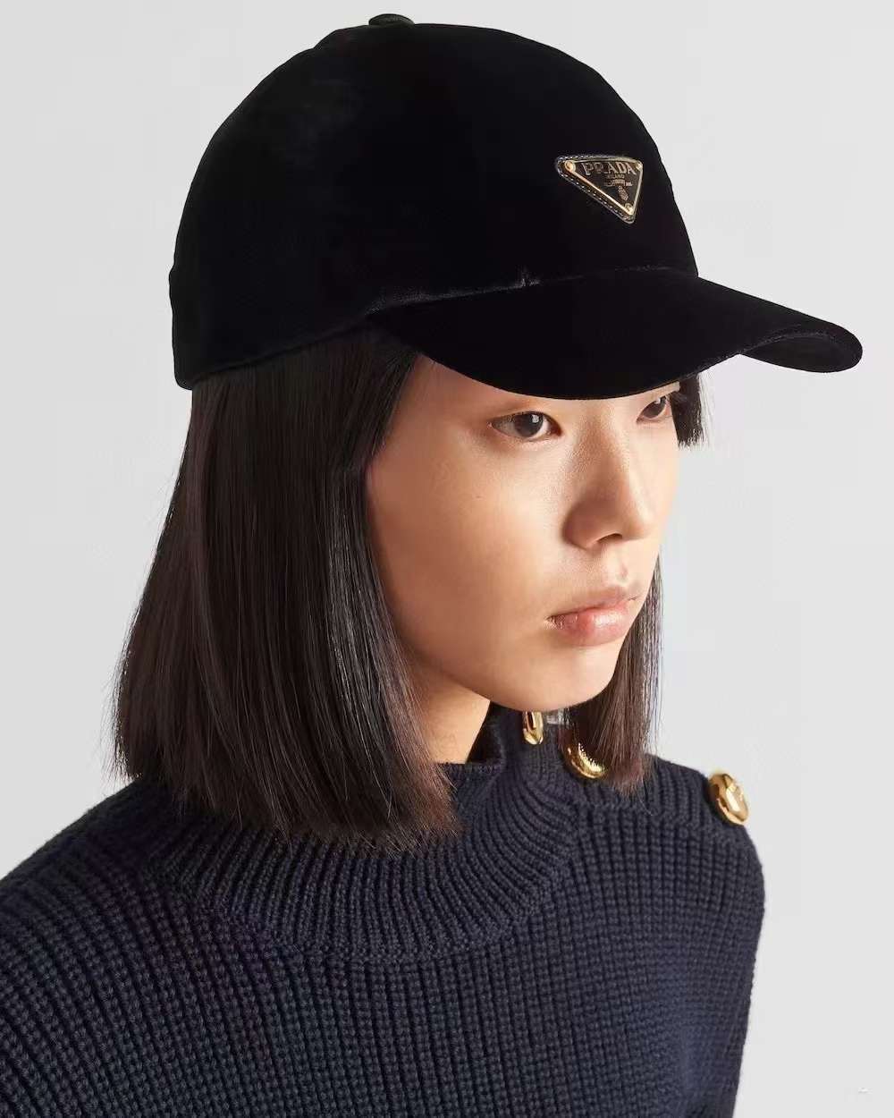 PR4DA ベルベット ベースボール キャップ【50％割引+送料無料】