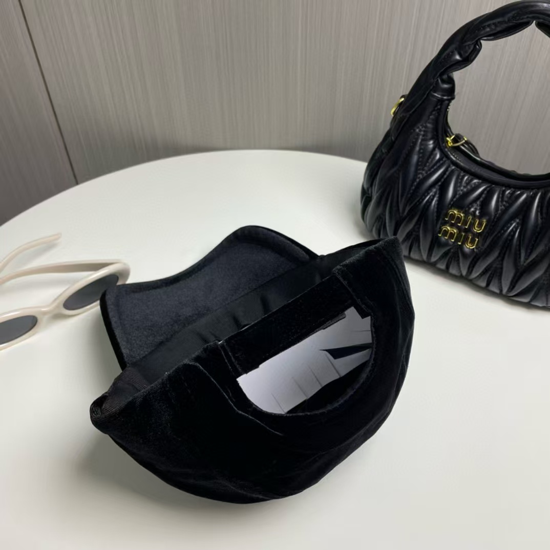 PR4DA ベルベット ベースボール キャップ【50％割引+送料無料】