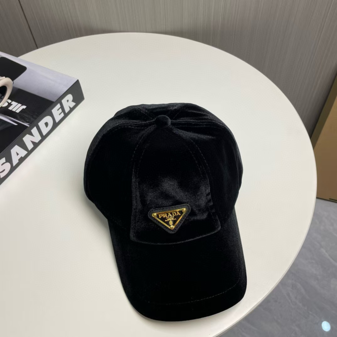 PR4DA ベルベット ベースボール キャップ【50％割引+送料無料】