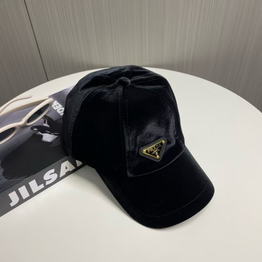 PR4DA ベルベット ベースボール キャップ【50％割引+送料無料】