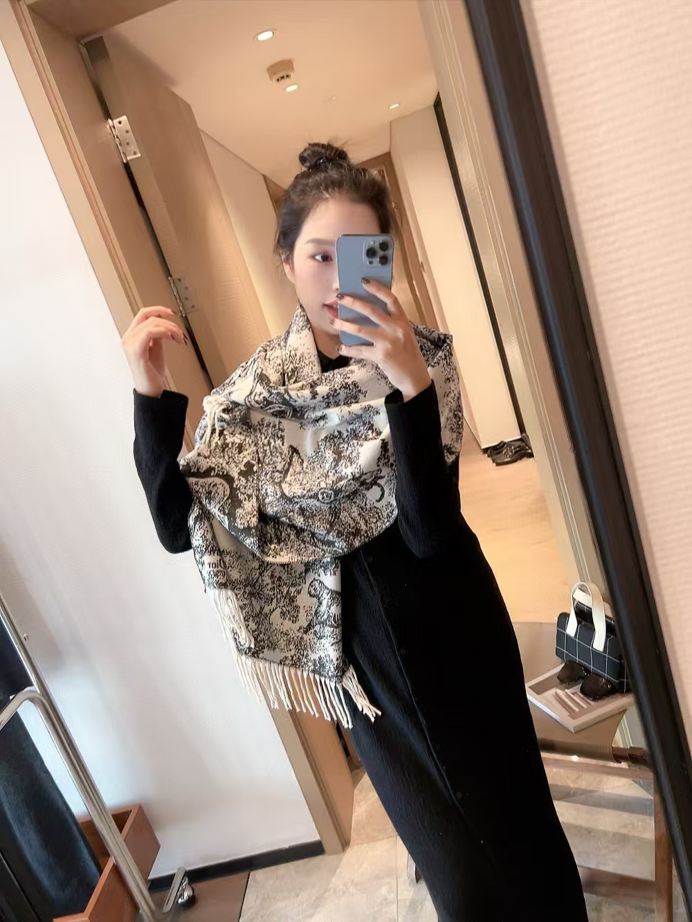 DI0R CD アニマル柄スカーフ【50%割引+送料無料】