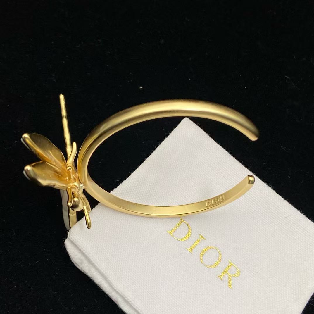 DI0R トンボ マザーオブパール ブレスレット【50%割引+送料無料】