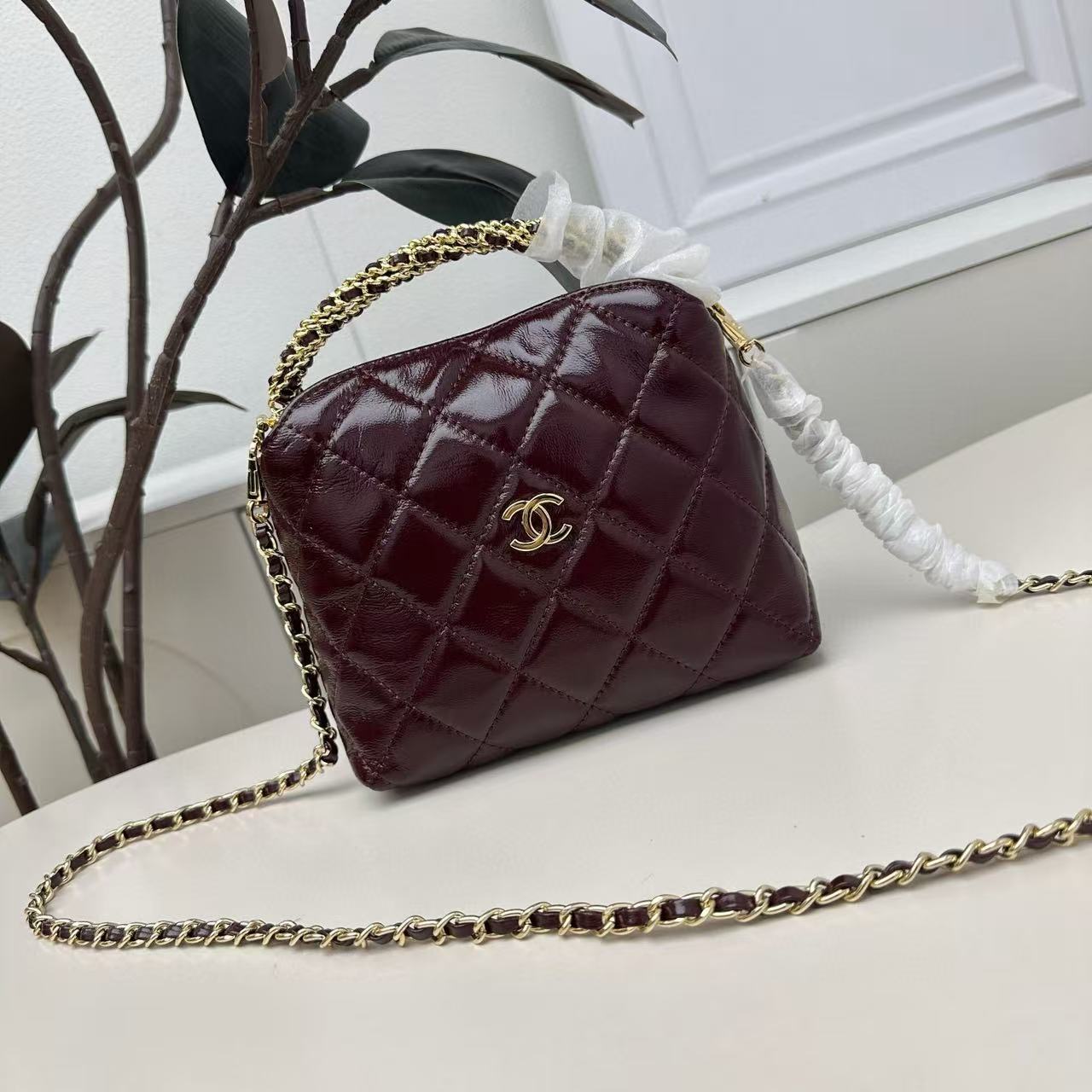 CHANE1 24A チェーンハンドバッグ【50％割引+送料無料】